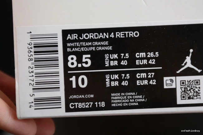 OrangeCT8527-118 4 Team Jordan Air 0708